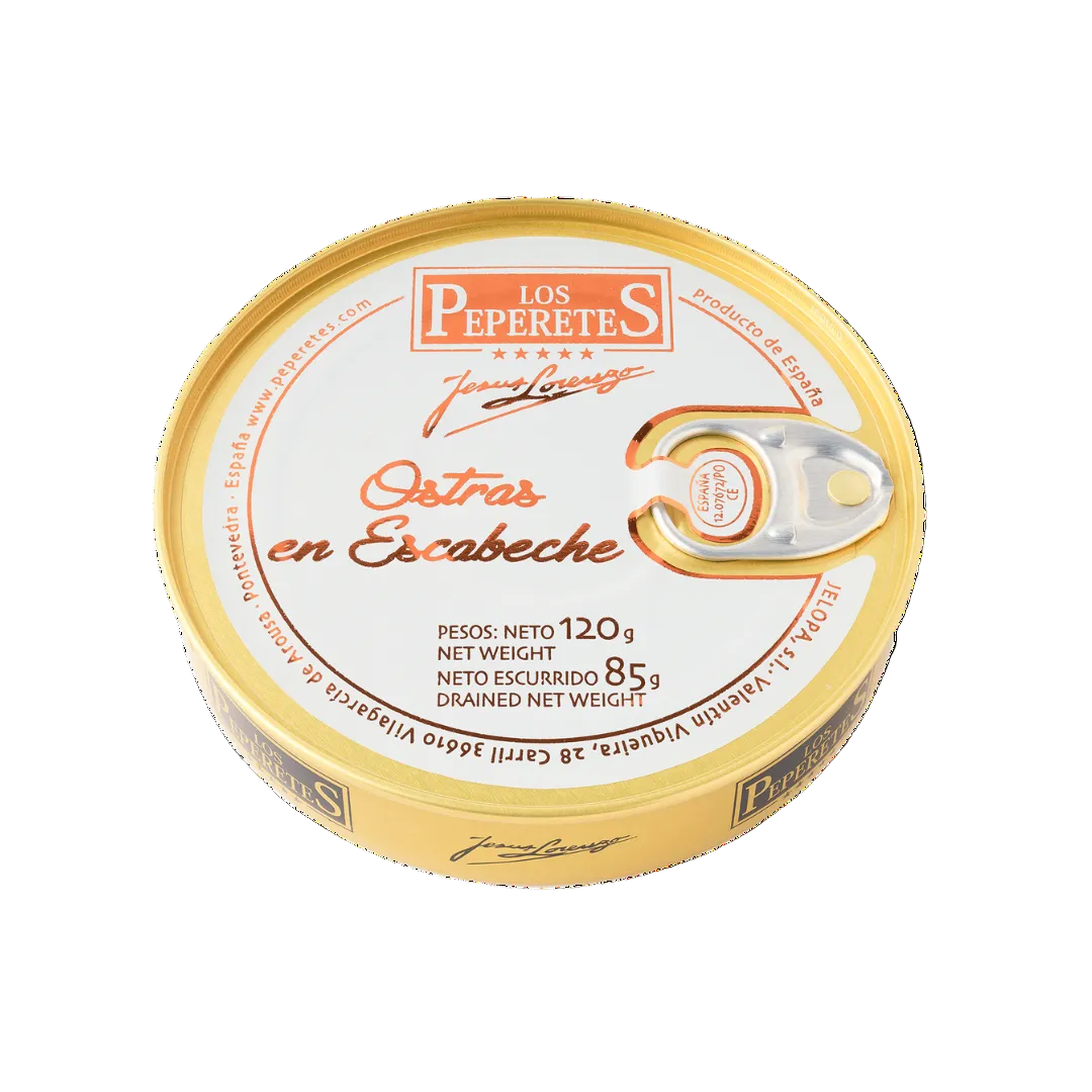 Los Peperetes. Ostras en escabeche
