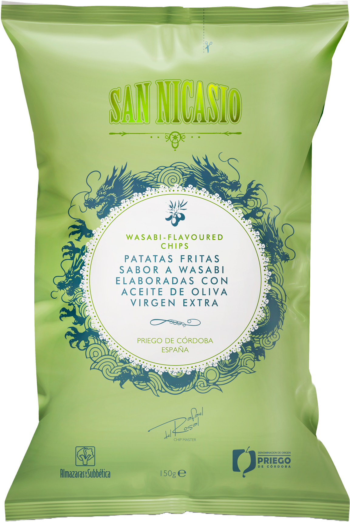 San Nicasio. Patatas Wasabi