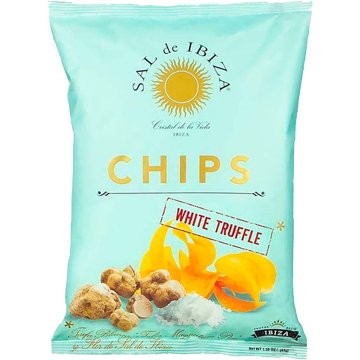 Sal de Ibiza. Patatas Trufa Blanca