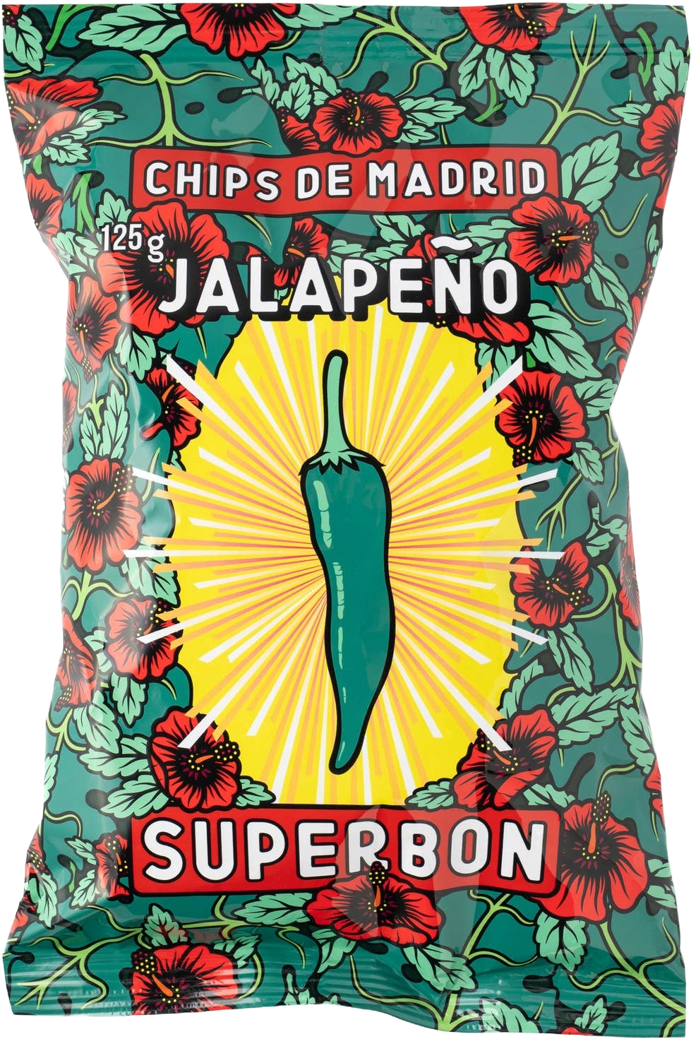Chips Madrid. Jalapeño 125gr