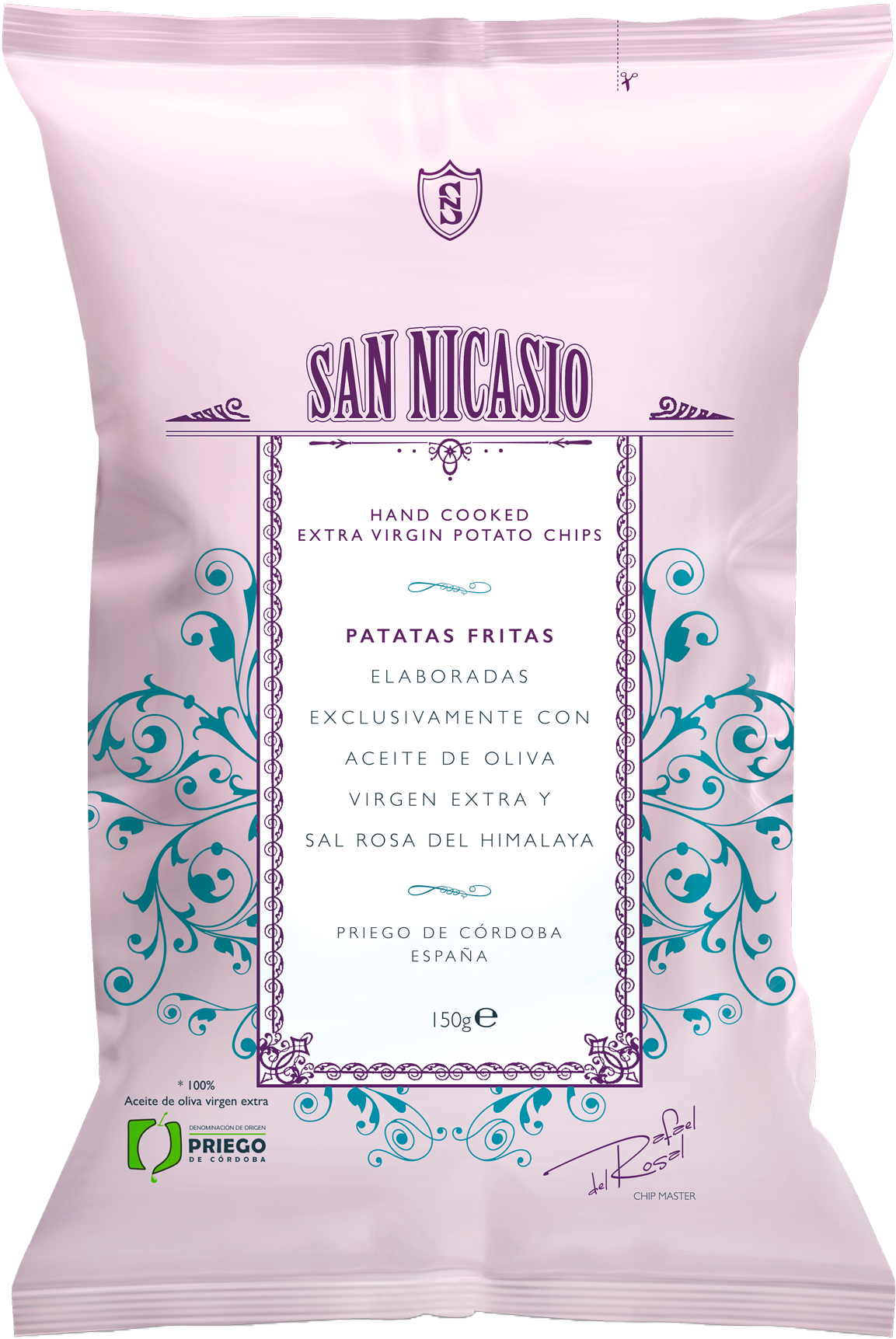 San Nicasio. Patatas Sal Rosa