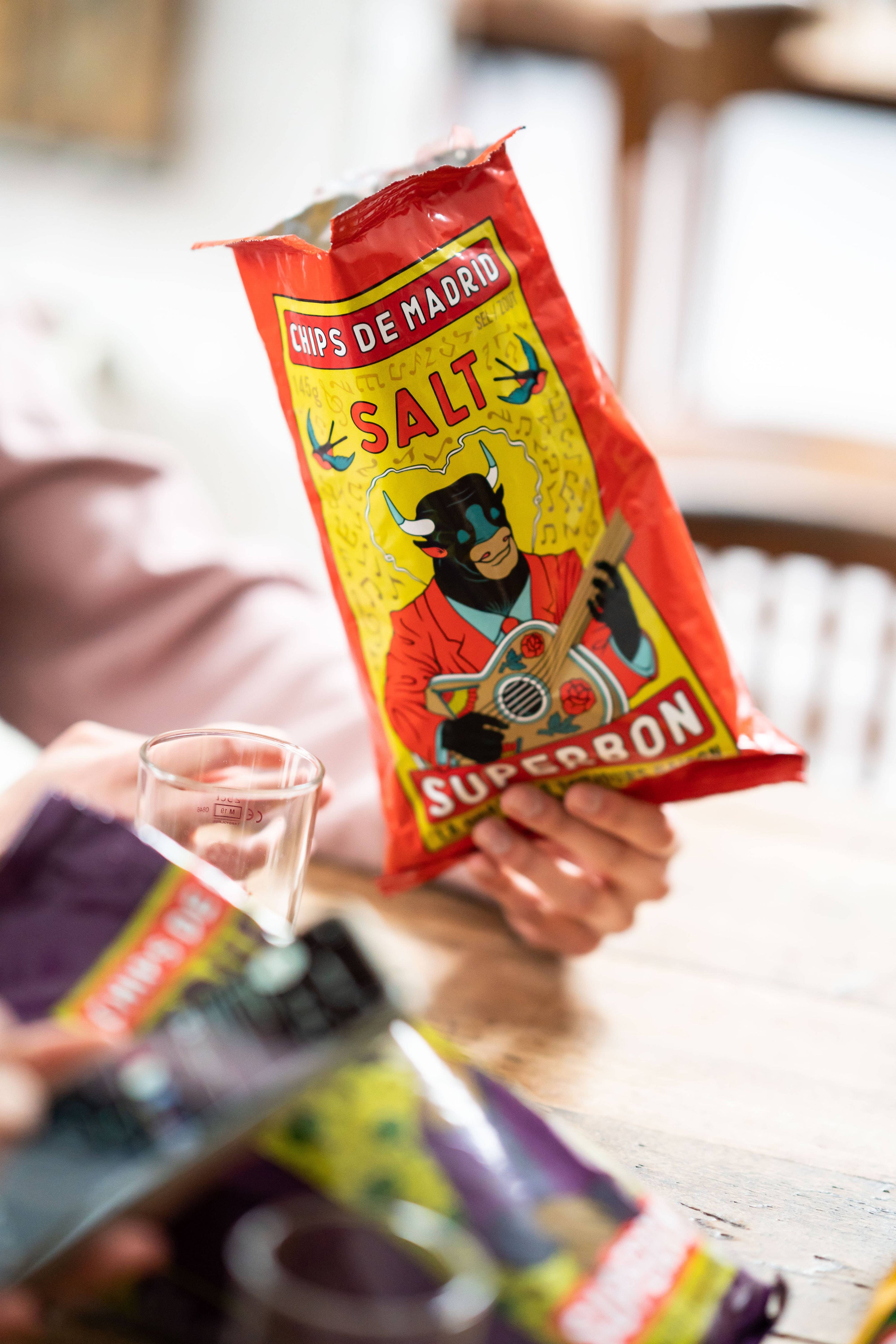 Chips Madrid. Patatas Fritas con Sal 125g