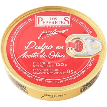 Los Peperetes. Pulpo en oliva