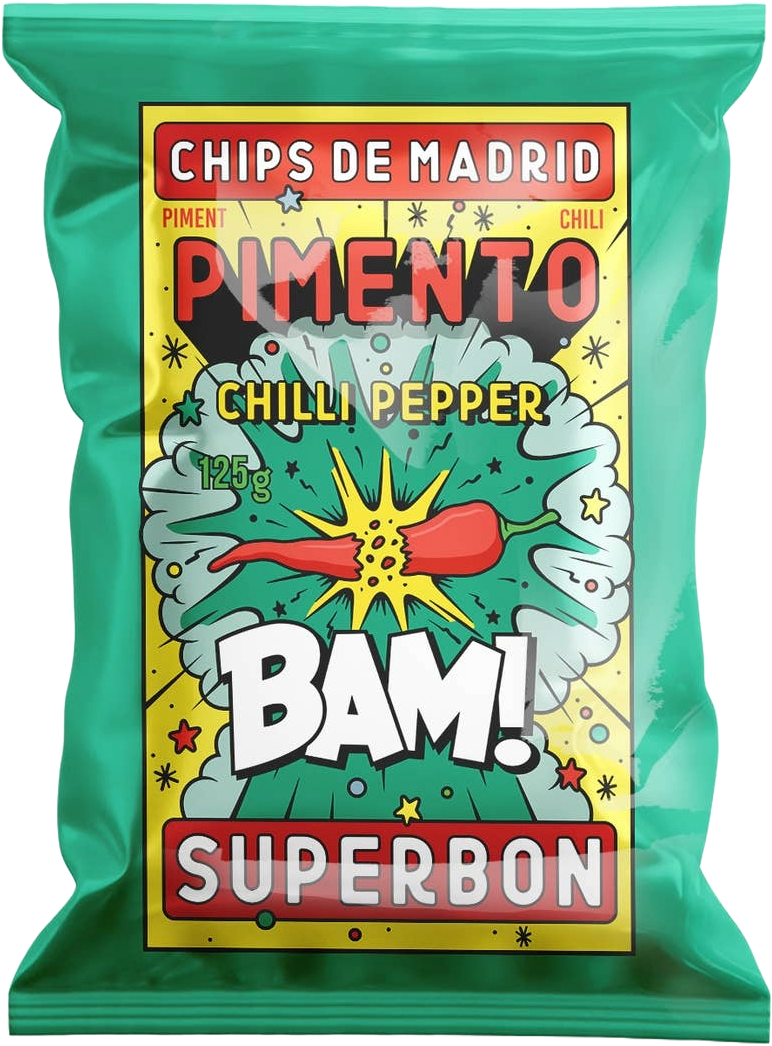 Chips Madrid. Chile 125gr