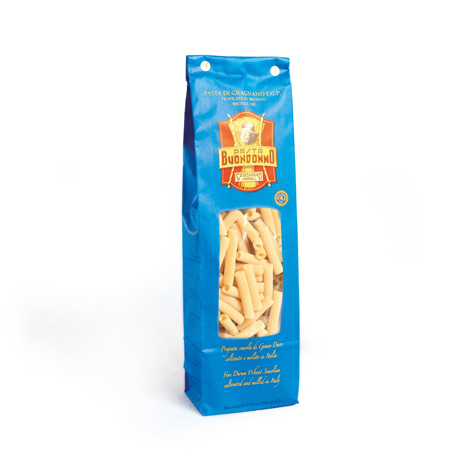 Maccheroncini, Pasta de Gragnano IGP